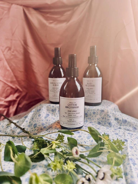 Natural Room Spray – Cotton Birchwood, Bleu de Chanel, Sandalwood Suede (59ml or 250ml)